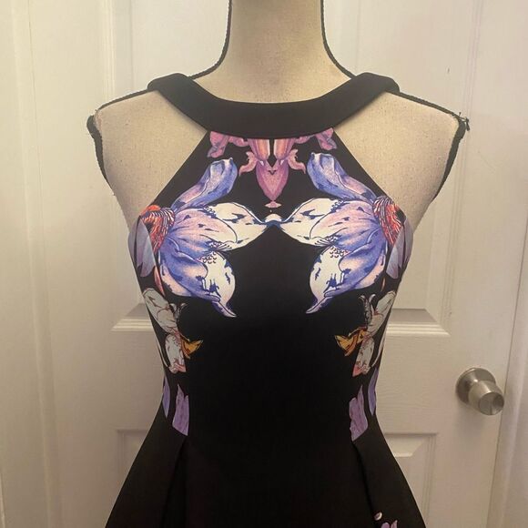 Keepsake open back mini dress, XS - Picture 2 of 8